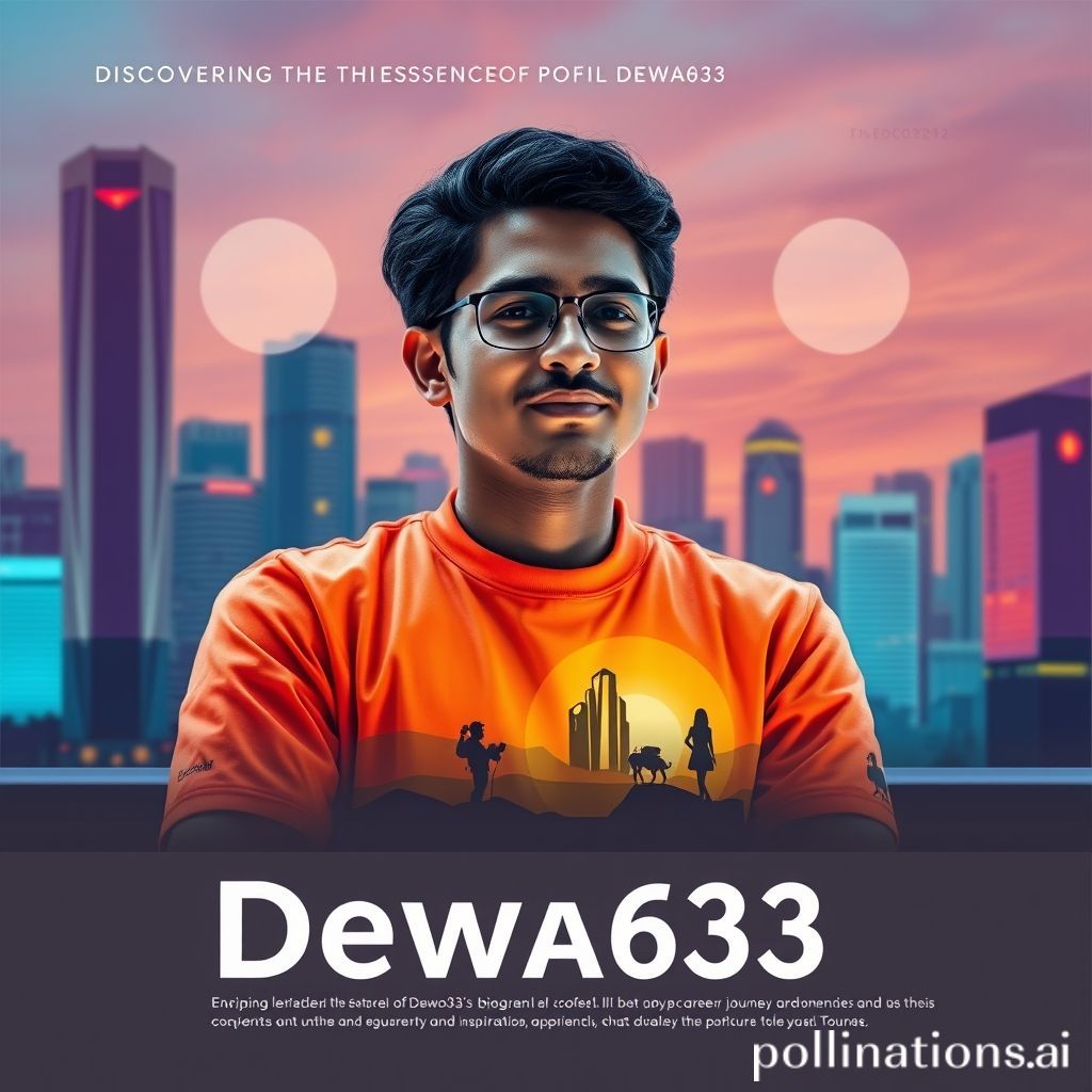 Mengenal Lebih Dekat Profil Dewa633: Biodata, Karir, dan Inspirasi